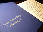 Kaligrafi yazı